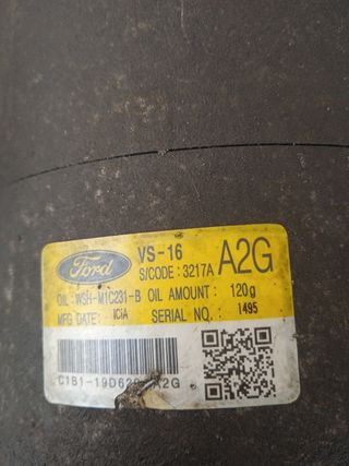 Bomba aire acondicionado Ford fiesta