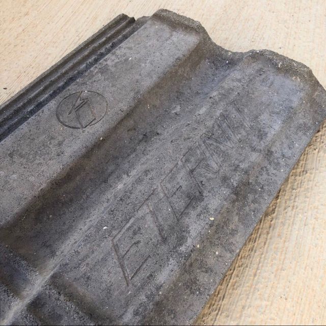 Tejas hormigón Eternit color gris NUEVAS