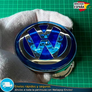 X4 Tapabujes Volkswagen 60mm Emblemas Logo Llantas