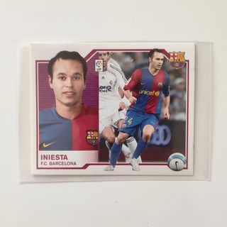 Cromo Iniesta Liga Este 07 08