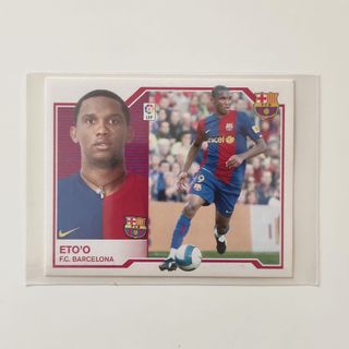 Cromo Etoo Liga Este 07 08