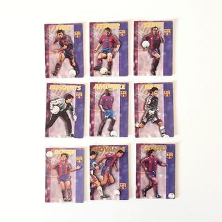 Pack Oro Cromos Panini Fútbol Club Barcelona 96-97