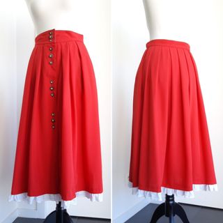 Falda Tirolesa Austriaca Vintage