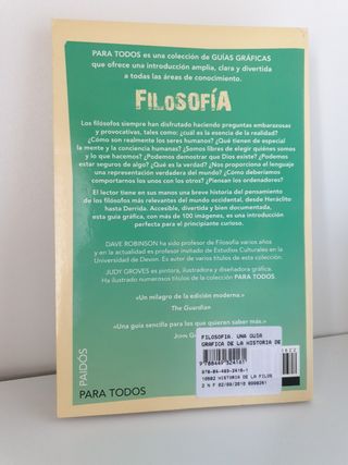 Filosofía. Una guía gráfica de la historia del pensamiento: Todo lo que necesitas saber en 100 imágenes
