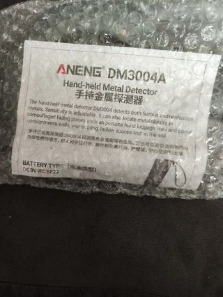 Pequeño detector de metales