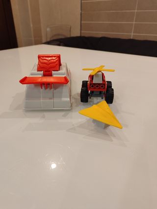 Juego de rampa con coche