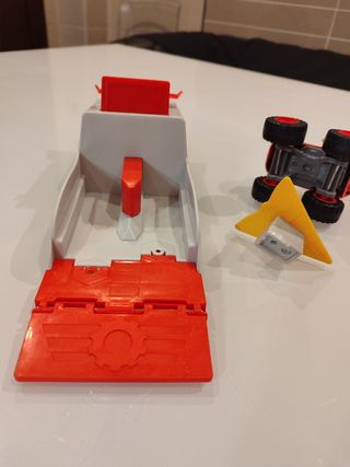 Juego de rampa con coche