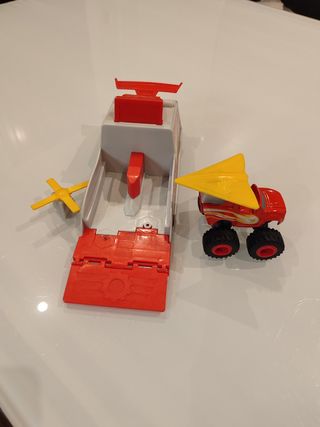 Juego de rampa con coche