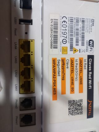 Router jazztel