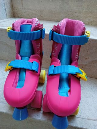 Pattini a rotelle bambina regolabili