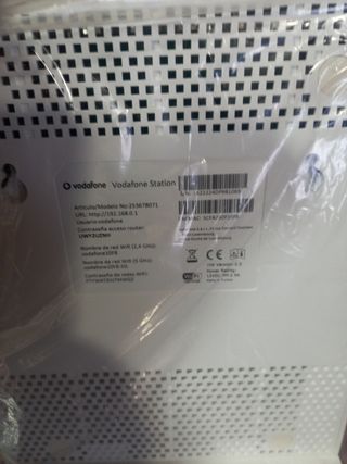 Router vodafone nuevo
