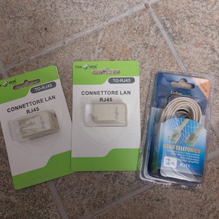 Connettori Lan + cavo