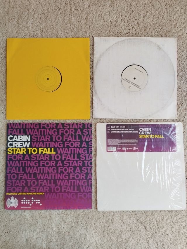 Pack 4 Vinilos años 2000