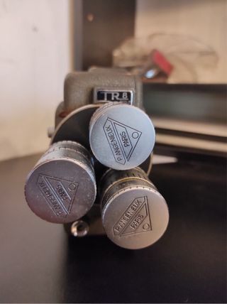Cámara de cine antigua Beauliau Reflex TR8