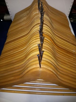 LOTES PERCHAS ANTIRROBO HOTEL CON SU ANILLA