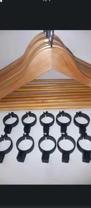 LOTES PERCHAS ANTIRROBO HOTEL CON SU ANILLA