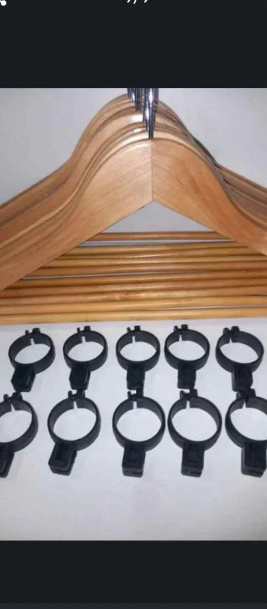 LOTES PERCHAS ANTIRROBO HOTEL CON SU ANILLA