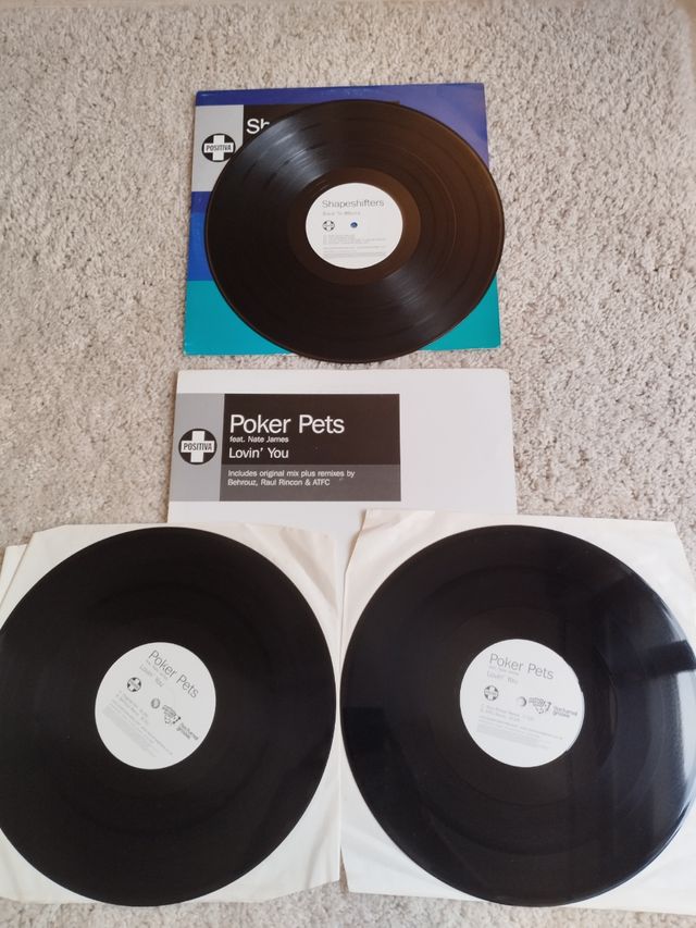 Pack 2 vinilos POSITIVA RECORDS