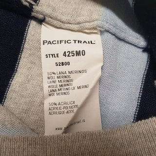 Maglia a V uomo lana merinos