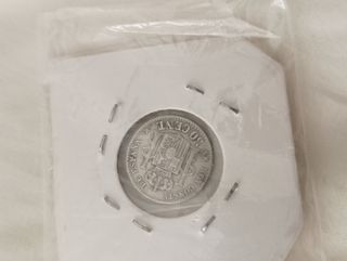 50 céntimos de plata 