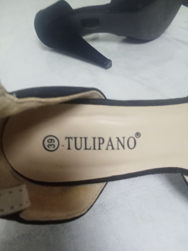 Scarpe da donna con tacco scamosciate