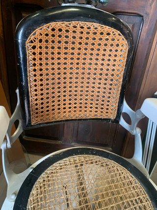 Sillón barbero antiguo