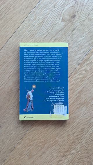 Harry Potter y la piedra filosofal Libro