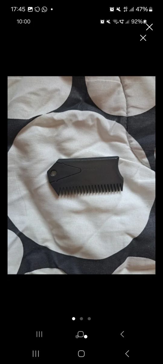 Rascador parafina surf