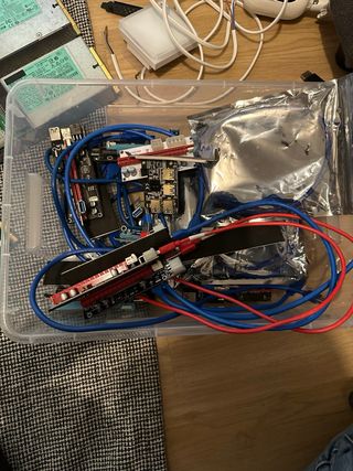 fuente hp servidor 1200w con breakout board