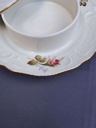 Vajilla mantequillera porcelana Rosenthal