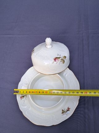 Vajilla mantequillera porcelana Rosenthal