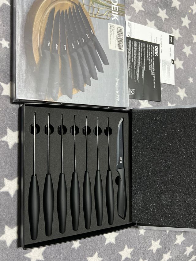 Cucillos para la carne set de 8