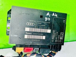 8E0959433AH Centralita Confort Audi A4 B7