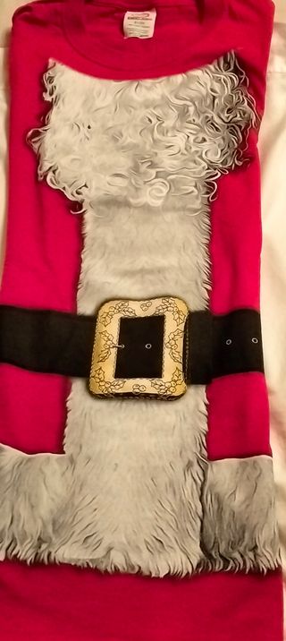 CAMISETA NAVIDEÑA , talla M/L. Sin estrenar