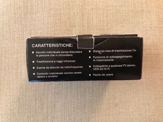 Cuffio hi-fi tv stereo