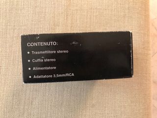 Cuffio hi-fi tv stereo