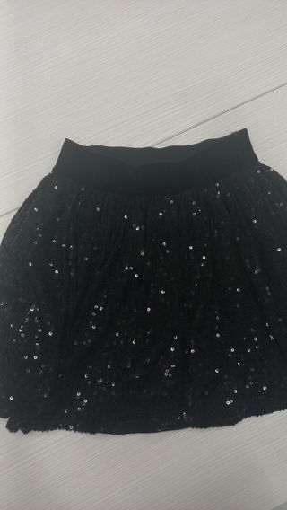 Gonna corta paillettes Fracomina bambina