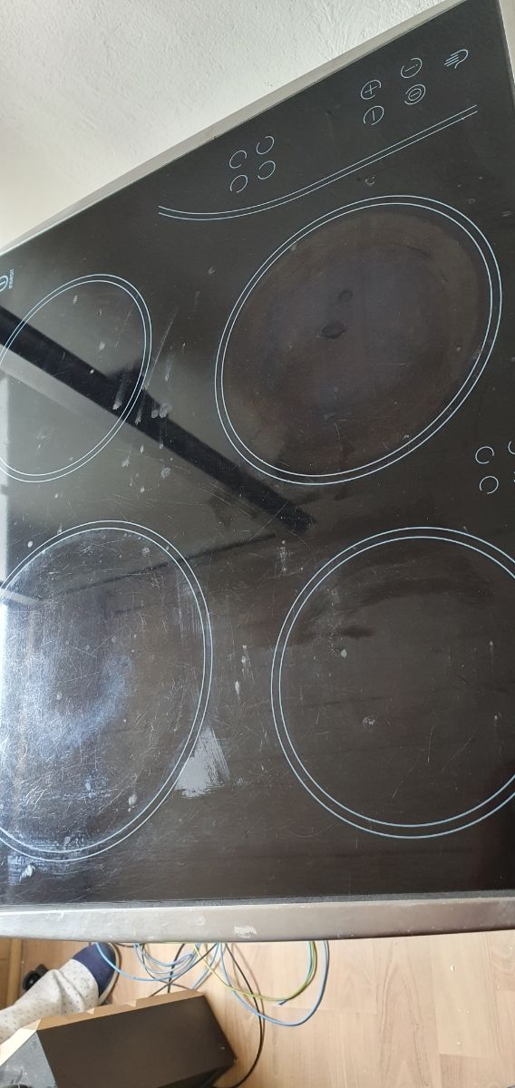 Vitrocerámica y extractor