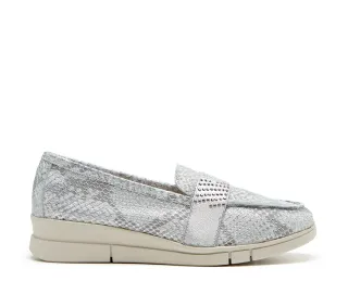 Mocasín piel acabado salvaje 24H NUEVO