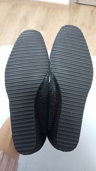 Scarpe nere donna tacco basso