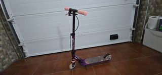 Patinete Scooter niños OxeloMID5 Morado con freno
