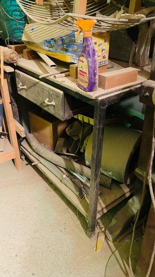 Mesa de trabajo con cajon