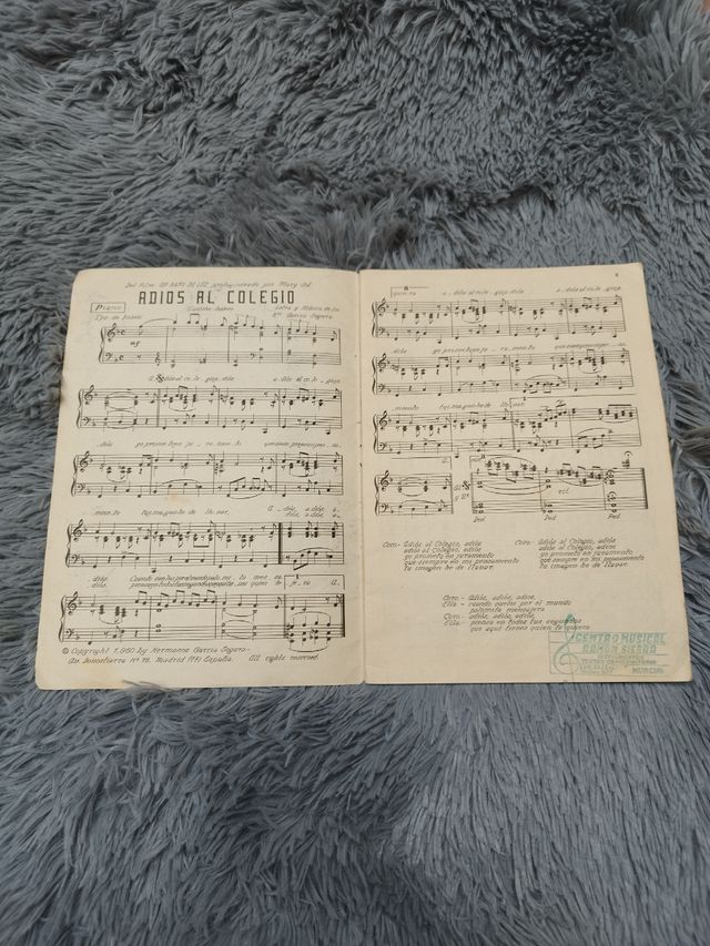 Album de Canciones Marisol (piano)