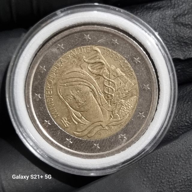 Moneta ITA 2€ - 60° Ministero della Salute