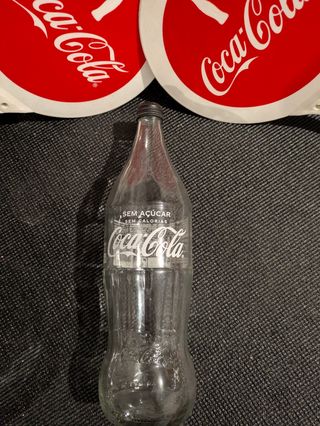 1 Garrafa vidro Coca-Cola Zero PT