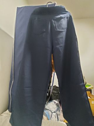 Pantalon palazzo azul marino talla L
