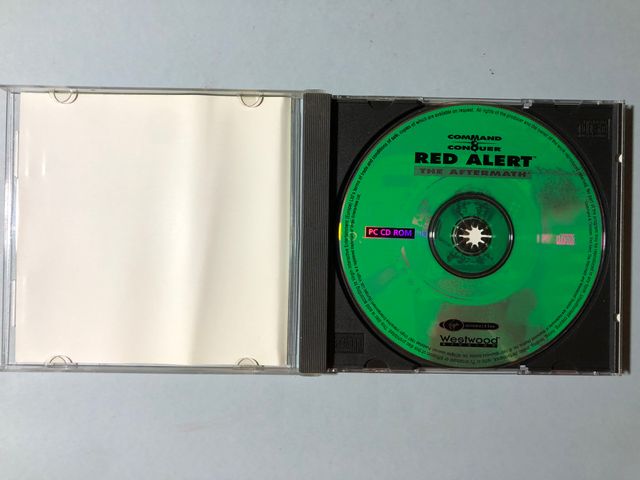 PC CD Command & Conqueer: Red Alert The Aftermath