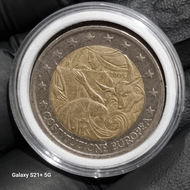 Moneta ITA 2€ - Costituzione Europea