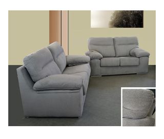 Sofas 3+2 Alta Gama color gris 815€