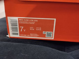 Nike dunk low unc / University Blue